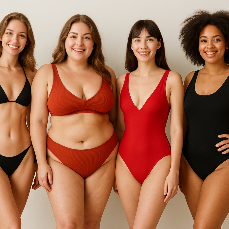 Titelbild zu „Von Bikini bis Badeanzug: Welche Bademode passt zu mir“